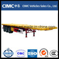 Cimc 3 Achsen 40FT 50 Ton Container Flachbett Auflieger